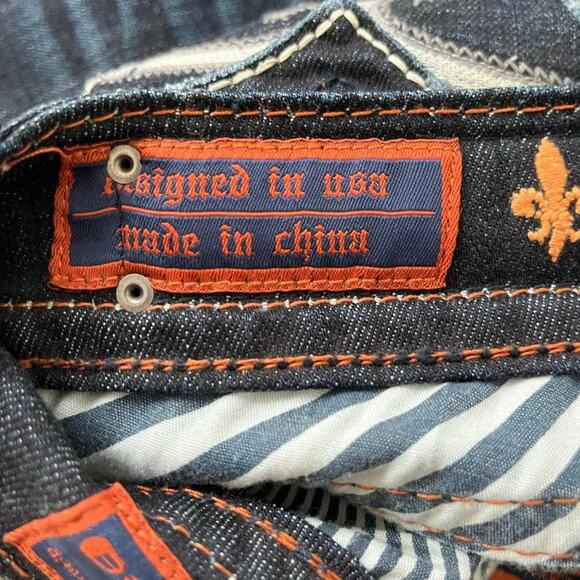 NWOT Rock Revival Women's Dark Wash Stephanie Boot Cut Jeans Size 27 - Picture 13 of 15